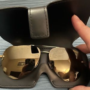 YSL AVIATOR SUNGLASSES